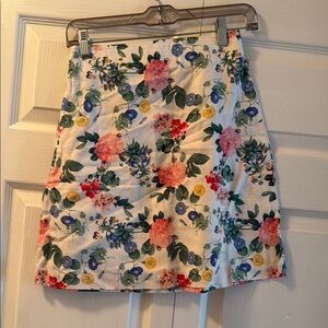 Old Navy Floral Mini Skirt - Multicolor